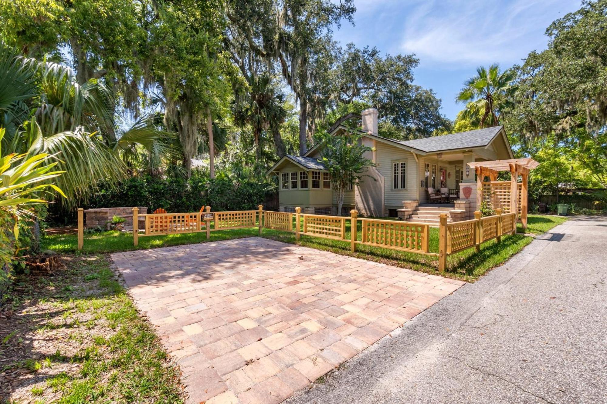 Flagler Cottage - 1 Block To Historic District Saint Augustine Exterior foto